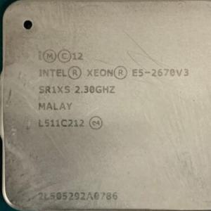 Intel Xeon E5-2670v3 SR1XS