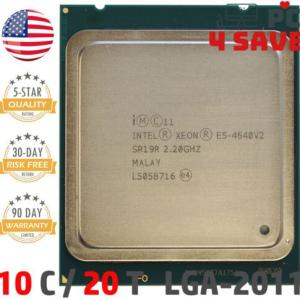 Intel Xeon E5-4640 V2 SR19R 2.2GHz 10-Core 20M LGA-2011 Server CPU Processor 95W