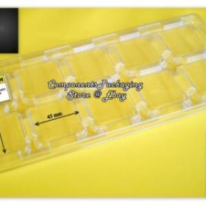 12 - CPU Tray LGA2011 Socket for Intel Xeon E5 E7 52.5 x 45 mm  -  fits 120 New