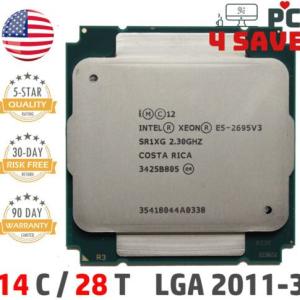 Intel Xeon E5-2695 V3 SR1W9 SR1XG 2.30GHz 35M 14-Core LGA 2011-3 Server CPU 120W