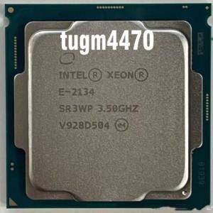 Intel Xeon E-2134 CPU Processor 3.5-4.5GHz 4Core LGA1151 71W SR3WP