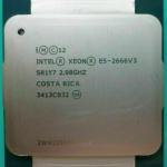 Intel Xeon E5-2666 V3 10 Core SR1Y7 2.9Ghz 135W Socket LGA 2011-3 CPU Processor