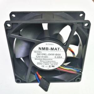 NMB 3612KL-04W-B66 9cm 9032 12V 0.68A Dell server chassis PWM cooling fan