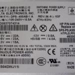 HP 446383-001 Delta DPS-400AB-1 400w Pwr Supply (1U) 2 Fans Fits Cisco WAVE-574