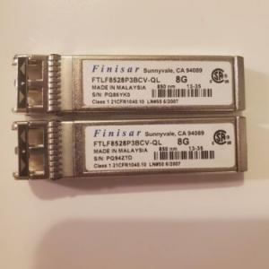 FTLF8528P3BCV-QL Finisar 8G 850nm SFP+ Transceiver (Pair) Bundle of 2