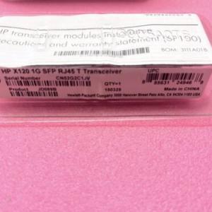 HP PROCURVE X120 1G SFP RJ45 TRANSCEIVER JD089B