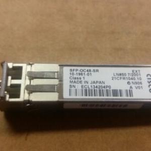 Genuine Cisco SFP-OC48-SR Pluggable Short-Reach Transceiver Module