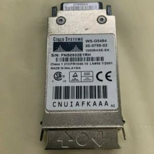 CISCO WS-G5484 1000BASE-SX GBIC Gigabit Transceiver Module 30-0759-02