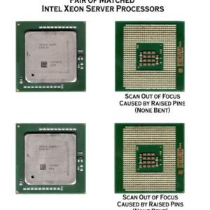 Intel Xeon Processors - Matched Set of 2 Server CPU