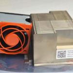 1pcs For DELL R710 Server Radiator + Fan TY129 90XRN CPU2 Upgrade Kit