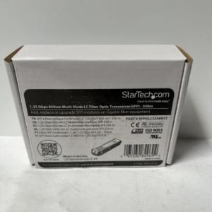 StarTech Cisco Compatible Gigabit Fiber SFP Transceiver Module MM LC