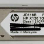 HP JD118B FTLF8519P3BNL-HZ X120 1G SFP LC SX 850nm SFP Transceiver Module