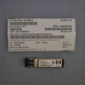 HP 8GB Short Wave Fiber Channel SFF Transceiver Grade A 468508-002