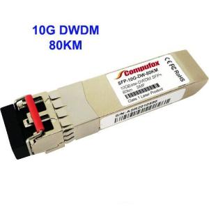80km 10GBase-DWDM SFP+ Compatible Transceiver for Cisco Meraki MS-350-24