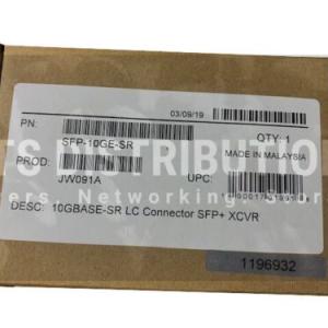 JW091A I Genuine Brand New HPE Aruba 10GBASE-SR LC Conn SFP+ Transceiver Module