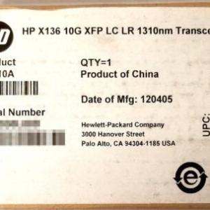 HP X136 10G 10GBase-LR XFP LC LR 1310nm Transceiver JC010A