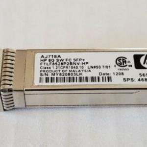 HP AJ718A 8G SW FC SFP+ FTLF8528P2BNV-HP Transceiver Module