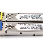BIDI 1.25G-1550NM/1310NM-3KM-DDM-LC COMPATIBLE CISCO 1PAIR TRANSCEIVER MODULE 10