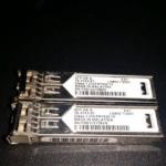 Used CISCO SFP-GE-S 1000BASE-SX 10-2143-01 SFP transceiver tested