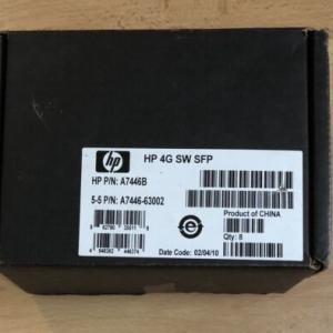 8pcs, HP A7446B StorageWorks 4G SW SFP Transceiver AFBR-57R6AEZ-HP A7446-63002