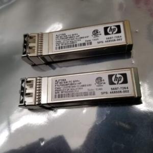 2x HP HPE AJ718A B-Series 468508-002 5697-7264 8Gb StorageWorks SFP+ Transceiver
