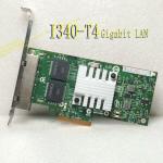 HP / Intel I340-T4 E1G44HT E1G44HTBLK NIC Gigabit PCI-E Ethernet Server Adapter