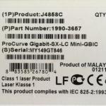 HP X121 1G SFP LC SX Transceiver