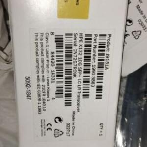 NEW SEALED  HPE J9151A X132 10G SFP+ LC LR TRANSCEIVER