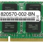 820570-002 - HP Compatible 8GB PC4-17000 DDR4-2133MHz 1Rx8 1.2v Non-ECC SODIMM