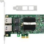 Dual Port PCIEx1 Intel 82575EB E1G42ET/EF/E1G44ET Gigabit Server Adapter card