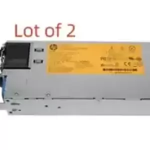 Lot of 2 HP 643955-201 750W Power Supply HSTNS-PL29 656363-B21 660183-001