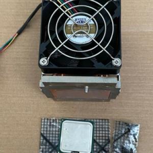 HP Proliant ML350 G5 Server Heatsink and fan 413977-001 + Xeon E5410 2.33Ghz
