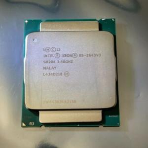 Intel Xeon E5-2643-V3 (3.40-3.70GHz) 6 Core-12 Threads SR204 LGA2011-3 Processor