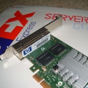 593722-B21 593743-001 NC365T HP NC365T PCIe 4-PORT ETHERNET SERVER ADAPTER CARD