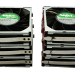 LOT OF 6 NIDEC VA450DC V34809-90 SERVER FAN 364517-001 12V DC 3.3A HP DL580 585