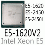 intel Xeon E5-1620 E5-1620 V2 E5-2450 E5-2450L CPU Processor