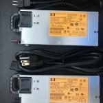 (x2) HP 750W Server Power Supply 511778-001, 506822-201, 506821-001, HTSNS-PL18