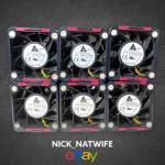 Delta Electronic FFR0612DHE DC 12 V 3.30 Amp Brushless Fan For HP Servers 6 Pack