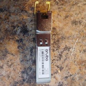 HPE Aruba 1G SFP RJ45 T 100m Cat5e Transceiver