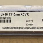 Genuine HP HPE X125 JD061A SFP LC LH40 1310nm XCVR 1250Mbps 40Km 1GE SMF 40KM