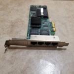 1 Gb Intel PRO/1000 PT Quad Port Server Network Card 0YT674