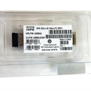 HPE 8GB LW 10KM FC SFP+ Transceiver GBIC New AW584A AW584-63001