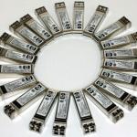 21 HP 8Gb B-Series Short Wave Fibre Channel SFP+ Transceivers AJ716A 468507-001