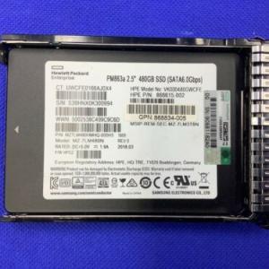 868818-B21 HPE 480GB SATA 6G READ INTENSIVE SFF SC PM883 SSD 868926-001