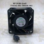 HP DL80 Gen9 V60E12BS2CB5-08 12V 2.5A  server cooling fan 778102-001 790536-001