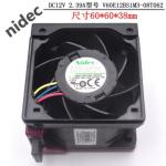 Nidec V60E12BS1M3-08T062 Violent Server Fan 6038 6CM 12V 2.39A HP  Server Fan
