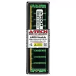 64GB 4Rx4 PC4-21300 ECC LRDIMM (HPE 882362-091 Equivalent) Server Memory RAM