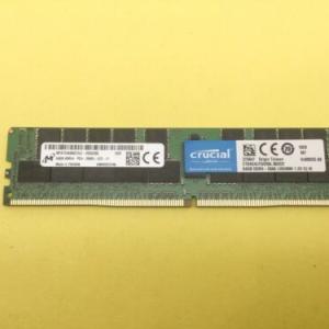 MICRON 64GB 4DRX4 PC4-2666V DDR4 SERVER MEMORY MTA72ASS8G72LZ-2G6D2