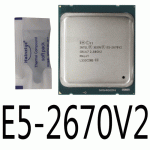 Intel Xeon E5-2670 V2 E5-2670V2 2.5GHz LGA2011 CPU Processor