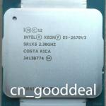 Intel Xeon E5-2670 v3 SR1XS 2.3GHz 12C/24T 30MB 120W LGA2011-3 CPU